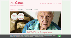 Desktop Screenshot of die-drei.com
